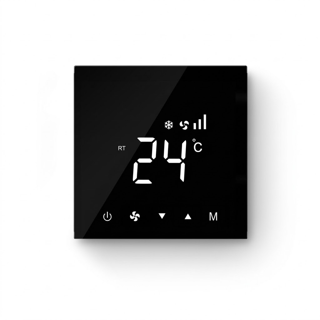 Termostato Inteligente Master Pro Zigbee | Edición Híbrida Hidrónico-IR (Válvula/Fancoil)